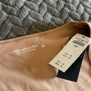 NWT ABERCROMBIE SOFT AF BODYSUIT SIZE L